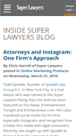 Mobile Screenshot of blog.superlawyers.com